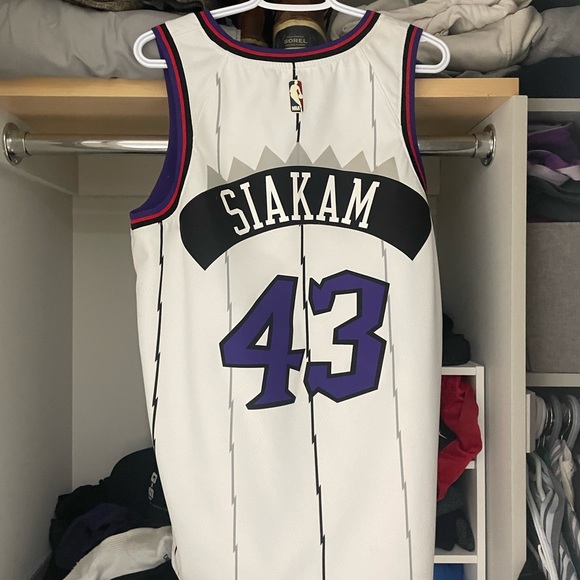 NBA Jersey Nike Raptors Pascal Siakam Retro Logo - Picture 1 of 2